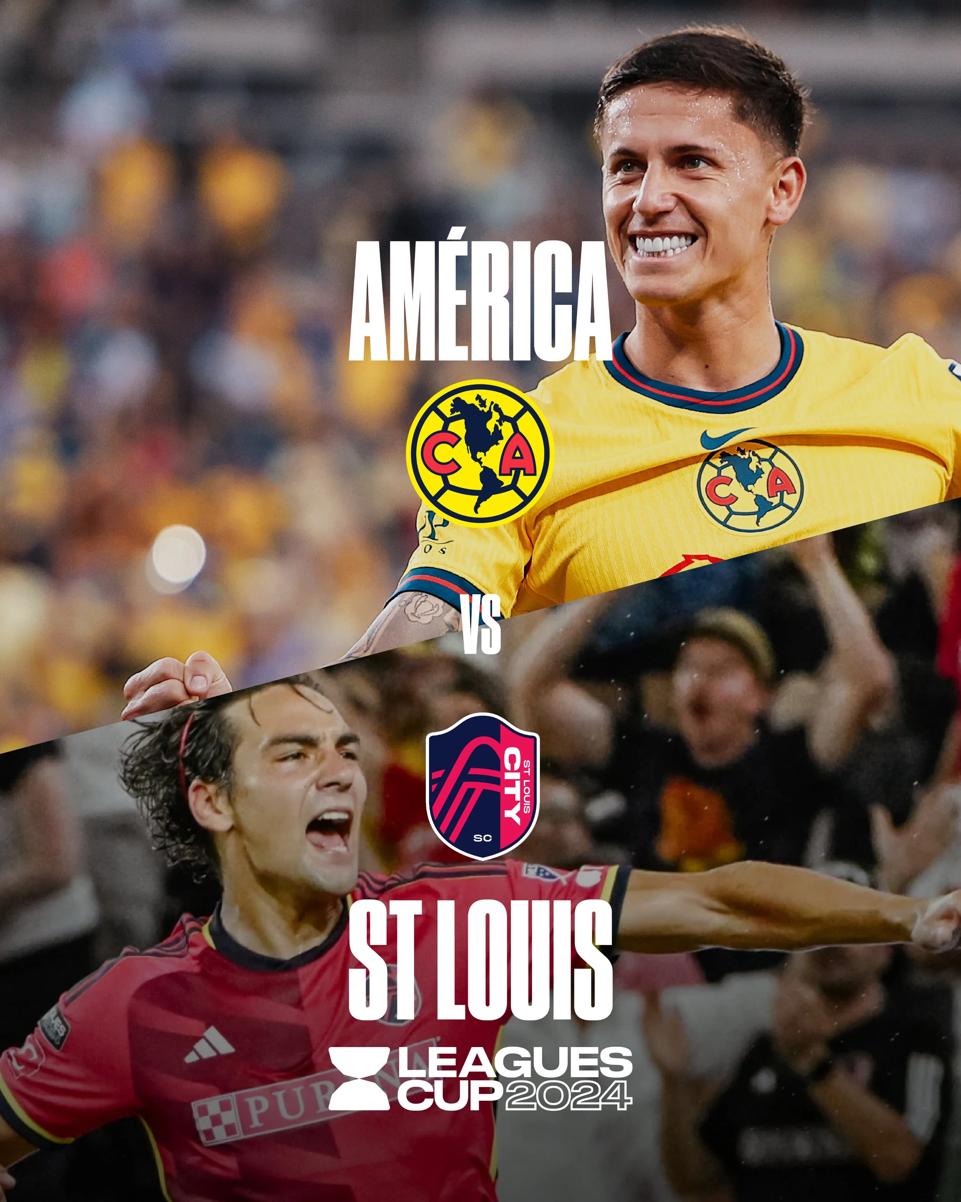 Cover Image for América vs ST. Louis en 8vos de final