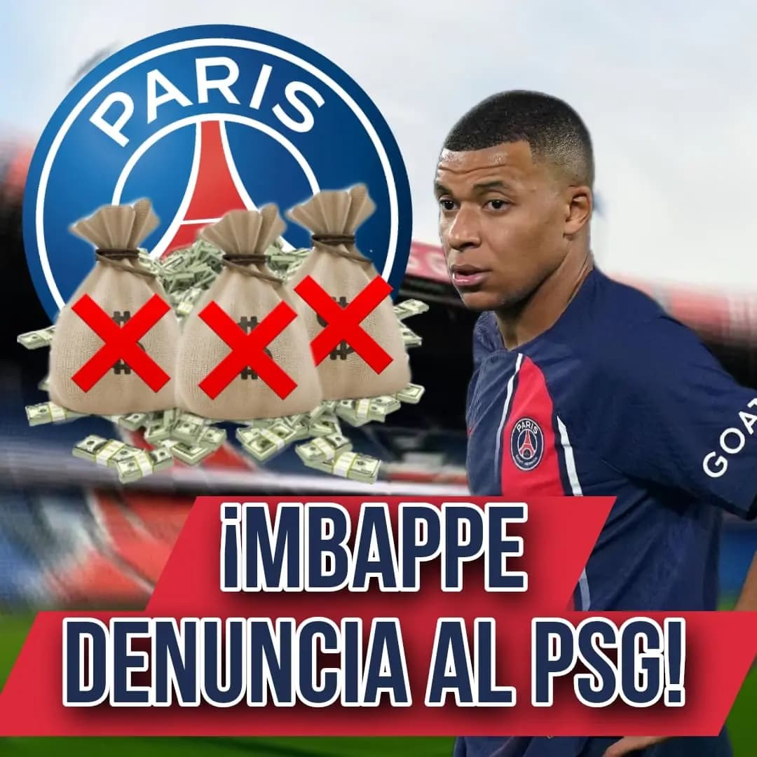 Cover Image for MBAPPE DENUNCIO AL PSG